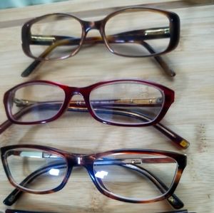 Lot of prescription glasses/frames